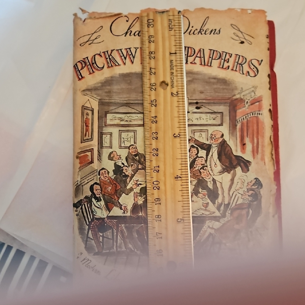 Vintage Pickwick Papers Book - Picture 8 of 8
